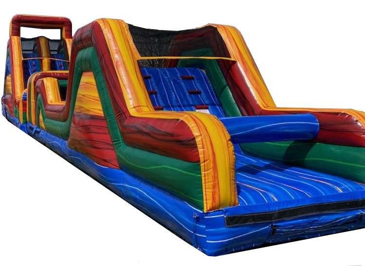 inflatable obstacle course in Bixby