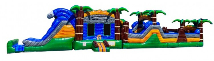 inflatable obstacle course rental in Bixby